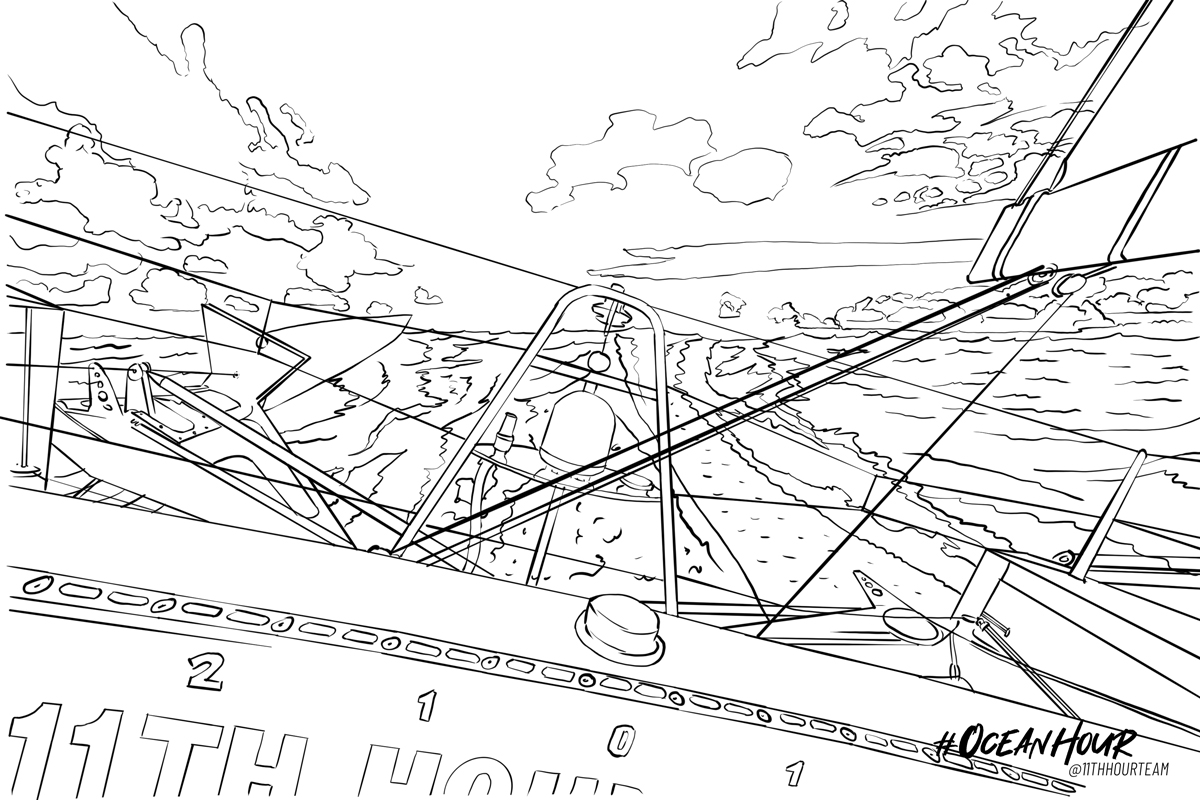 11th Hour Racing Team Covid Coloring 3