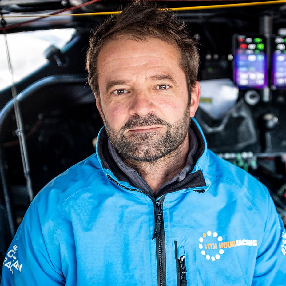 11th Hour Racing Team Co-skipper Pascal Bidégorry