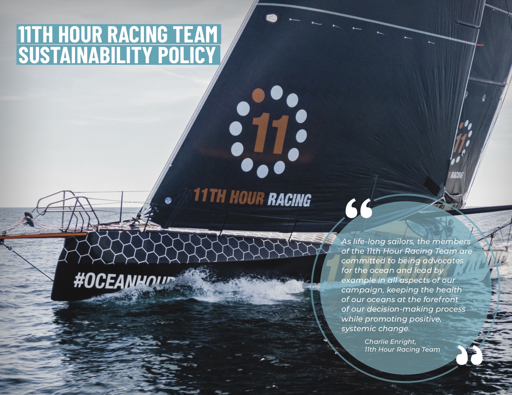 191024 11th Hour Race Team Sustainability Policy