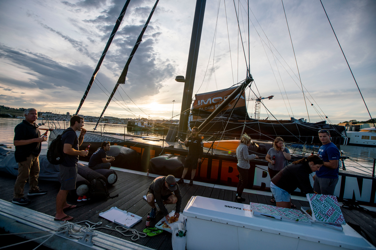2019 Rewind 11th Hour Racing Team Imoca 60 Sailing Concarneau