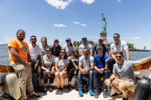 11th Hour Racing Team visit the Billion Oyster Project in New York City